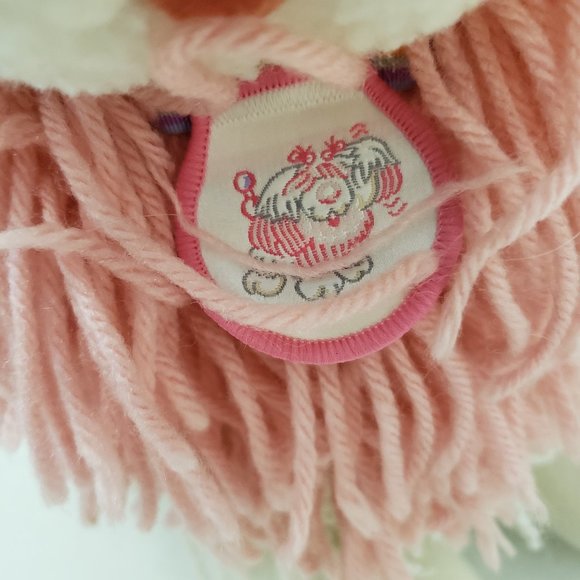 Kenner Fluppy Dogs Shaggy Poodle Pink Plush Doll - Picture 13 of 16
